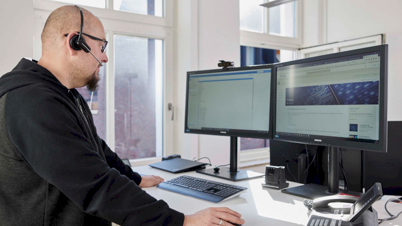 IT Arbeitsplatz bei Cathalog