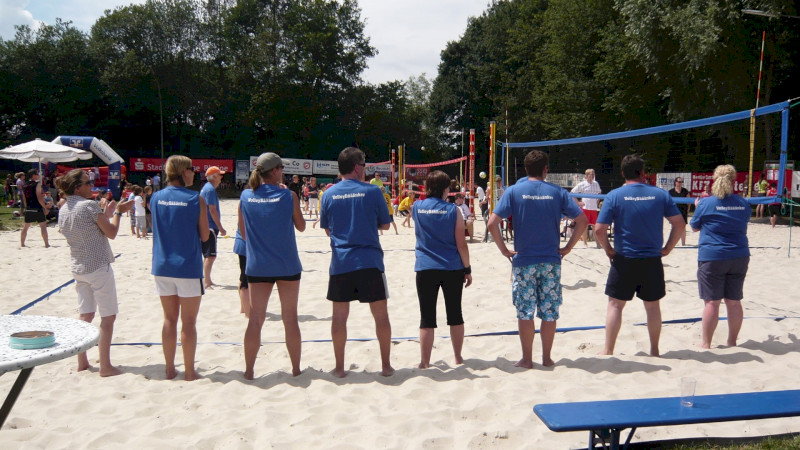 Beachvolleyball Betriebssportgruppe