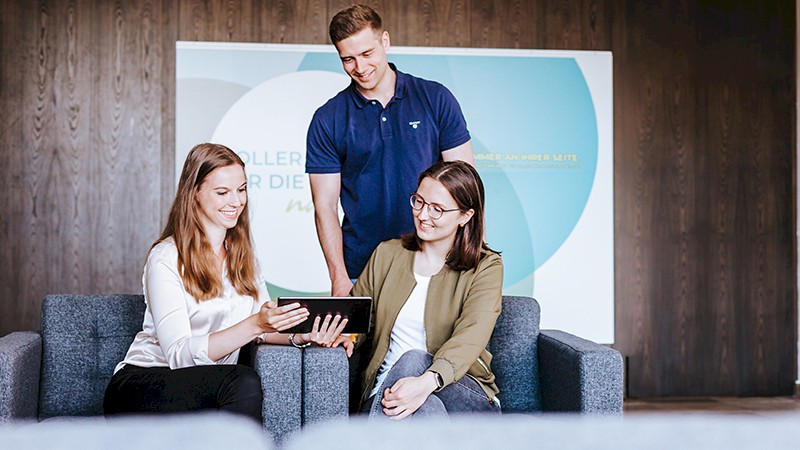 Verlässliche Begleitung durch die Ausbildung
