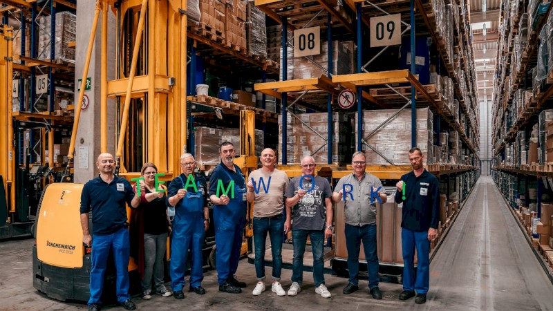 Das Lagerteam